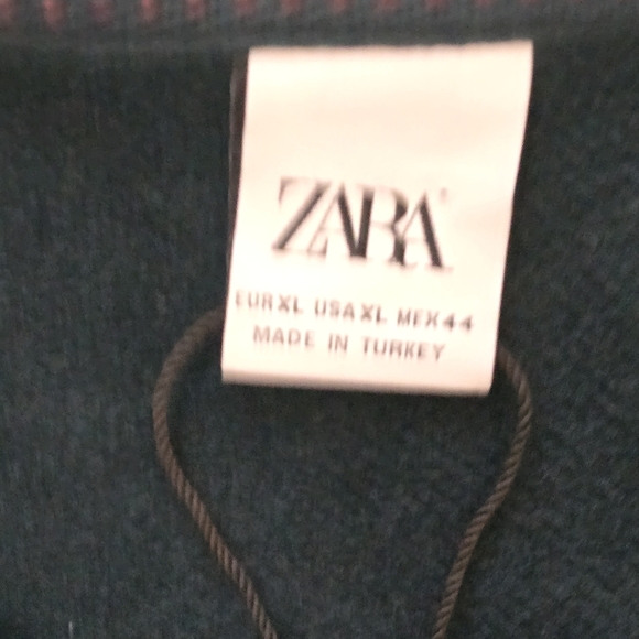 Zara Men Green Cotton Jacket Blazer XL Green Varsity Collegiate - Picture 3 of 9